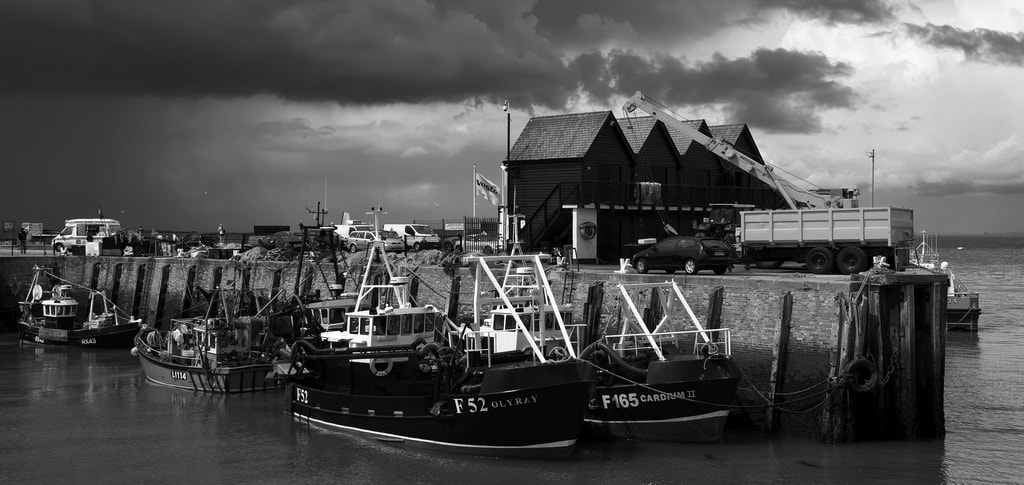 Sheds, Whistable Harbour