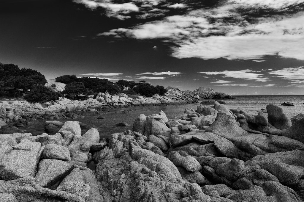 Rocky Shore at Baia Sardinia
