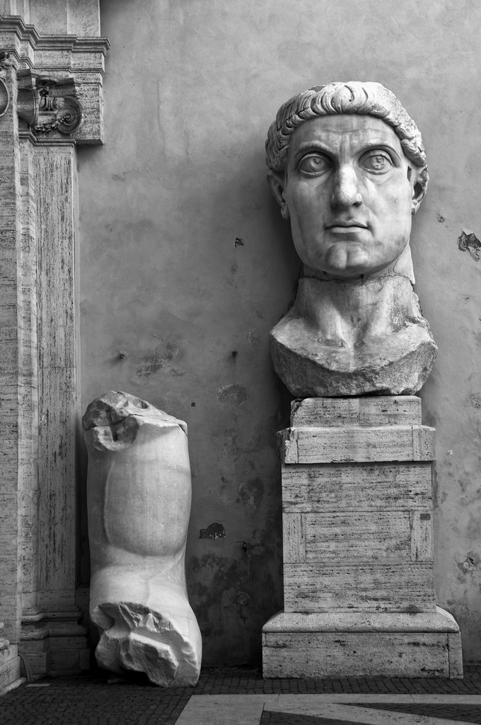 Colossal head of Constantine