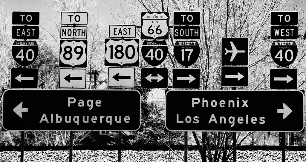 Route 66 Signs