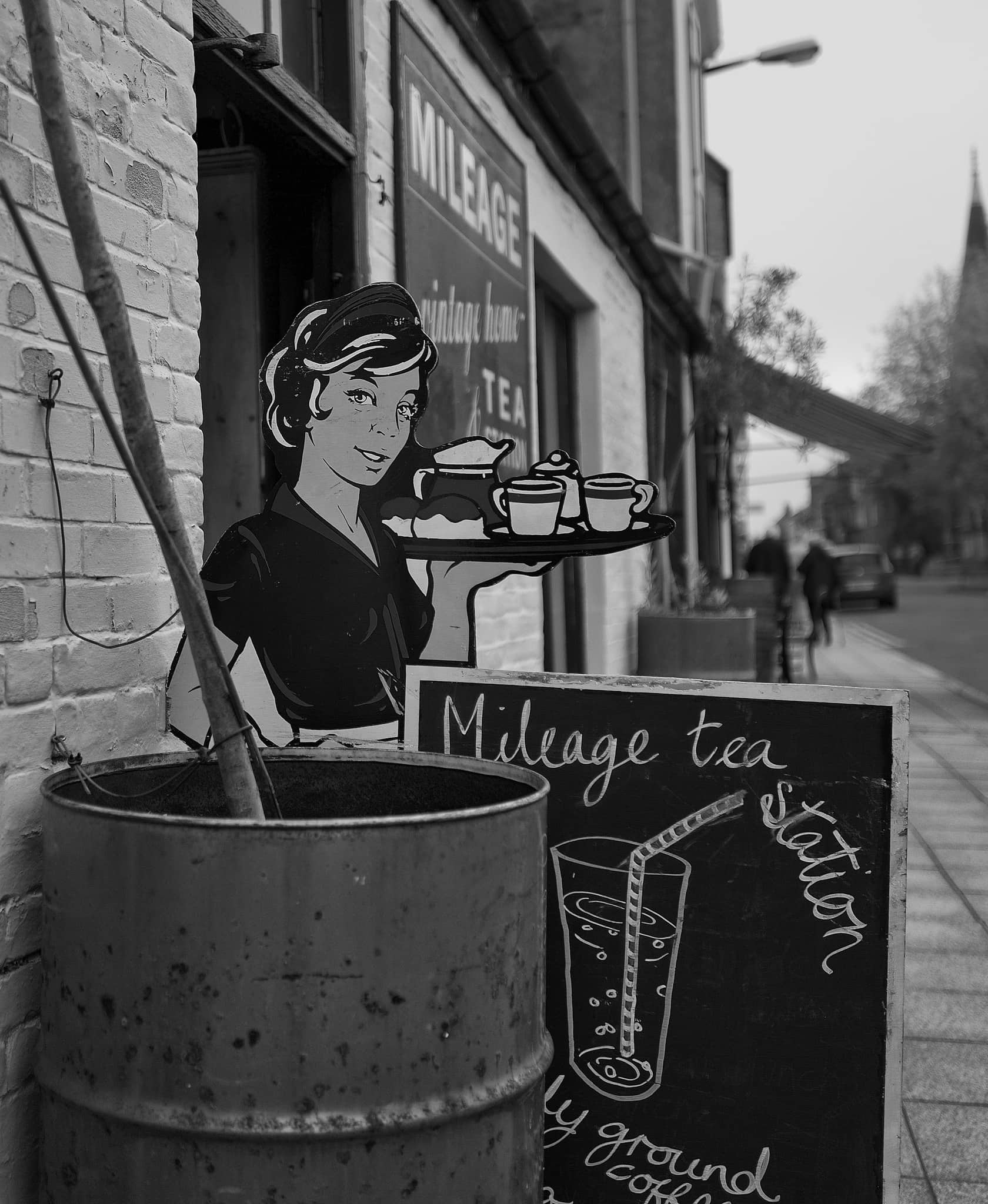 Mileage tea station