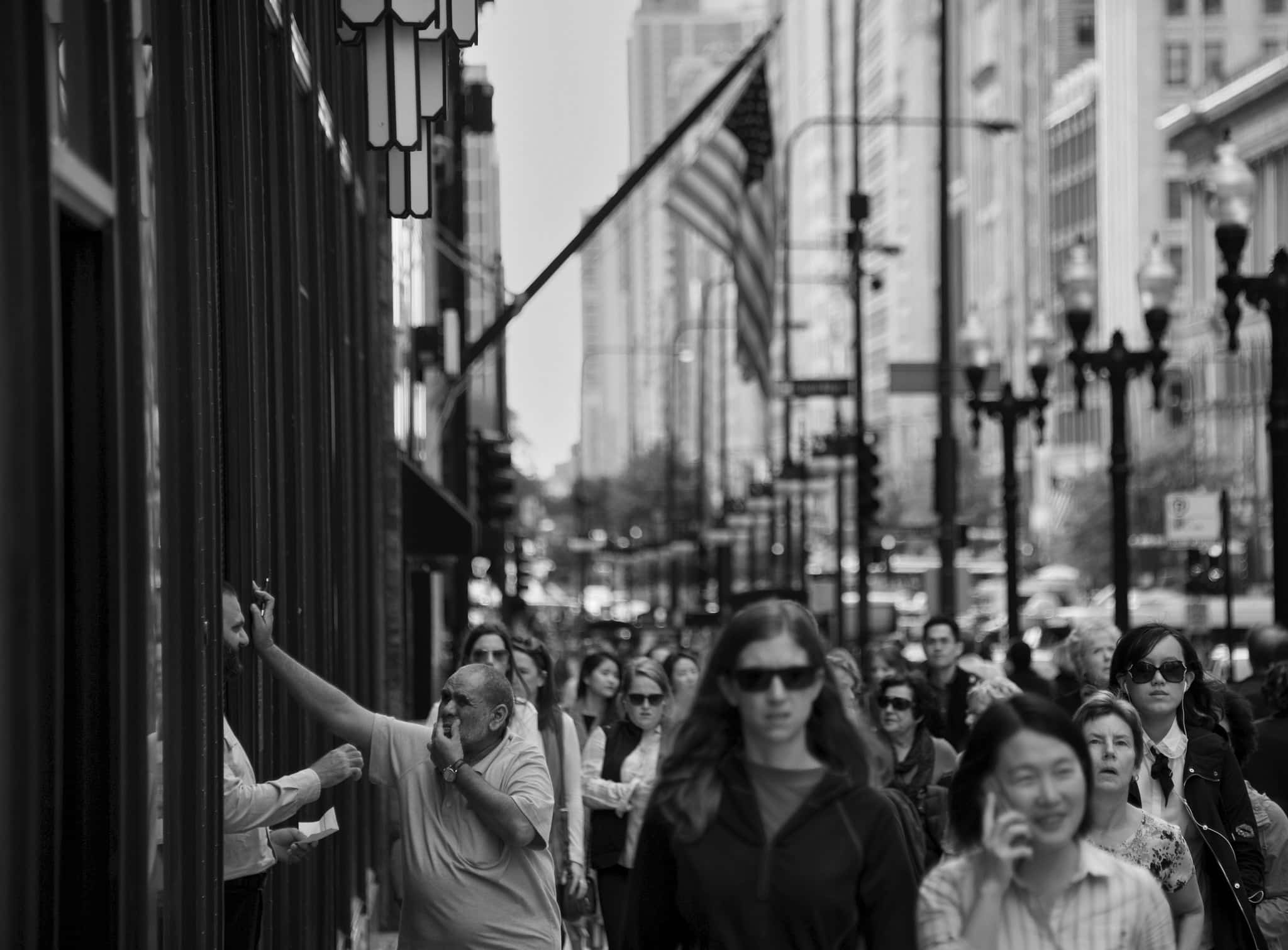 Street Scene Chicago