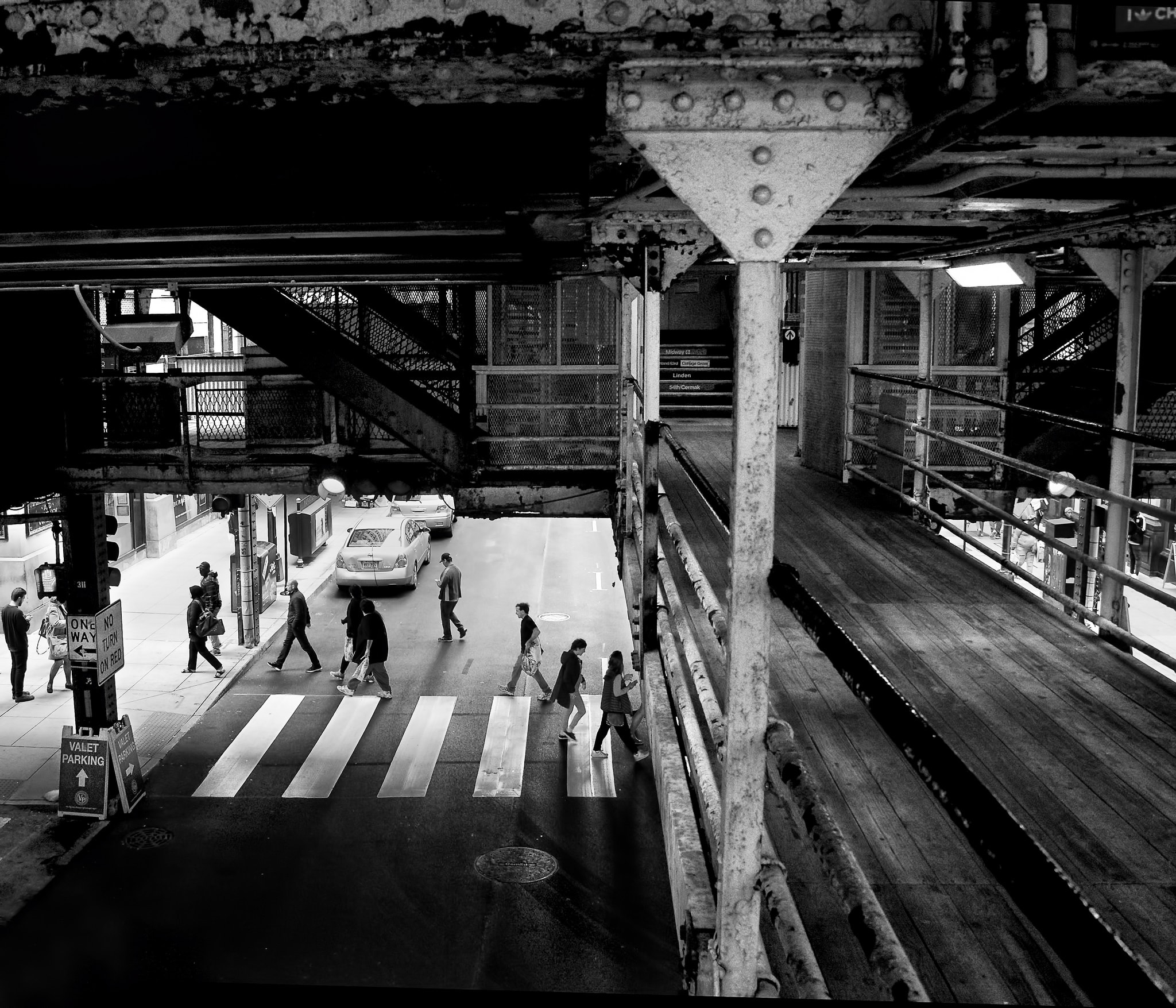 Under the Train Line, Chicago