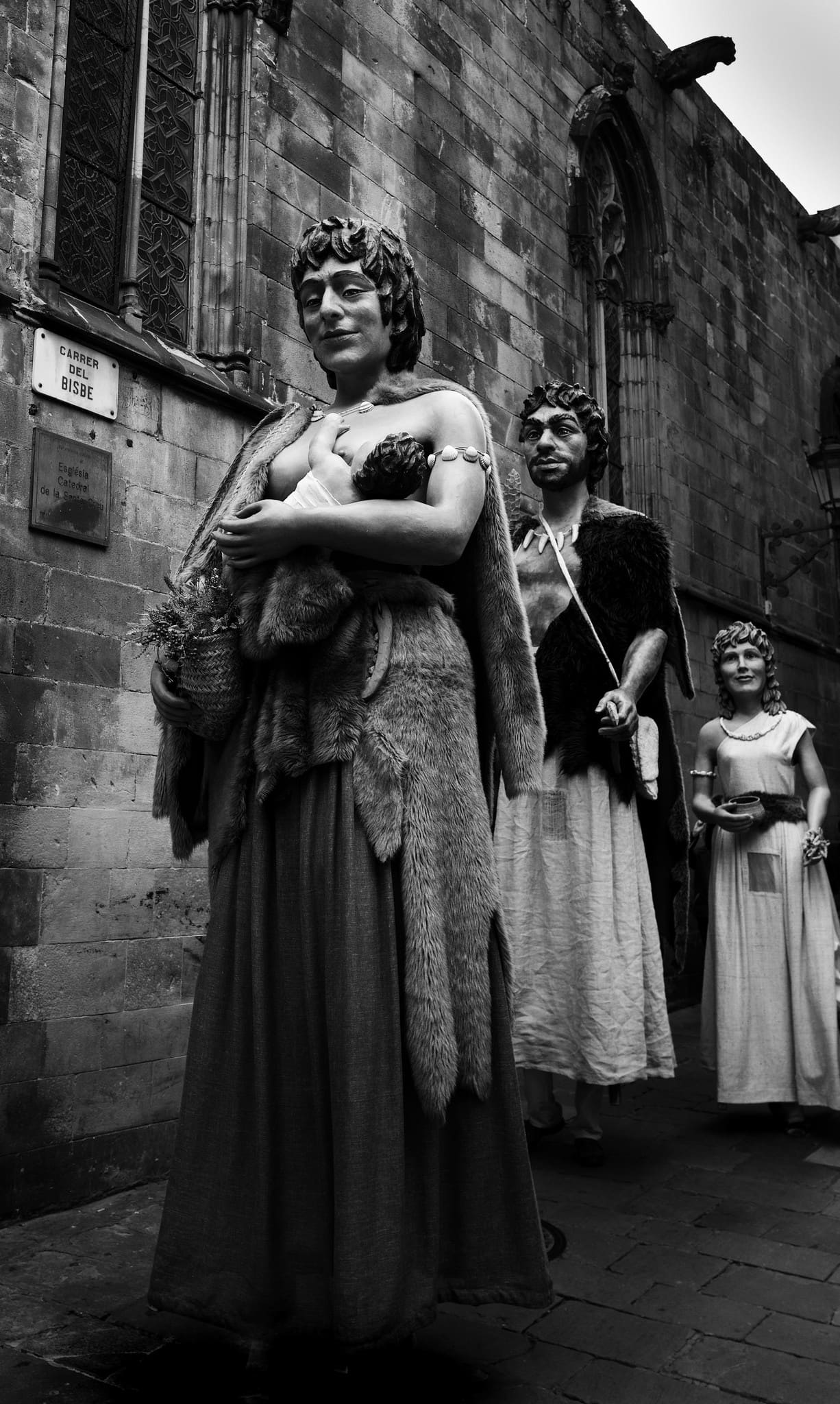 Giant Cave People Barcelona