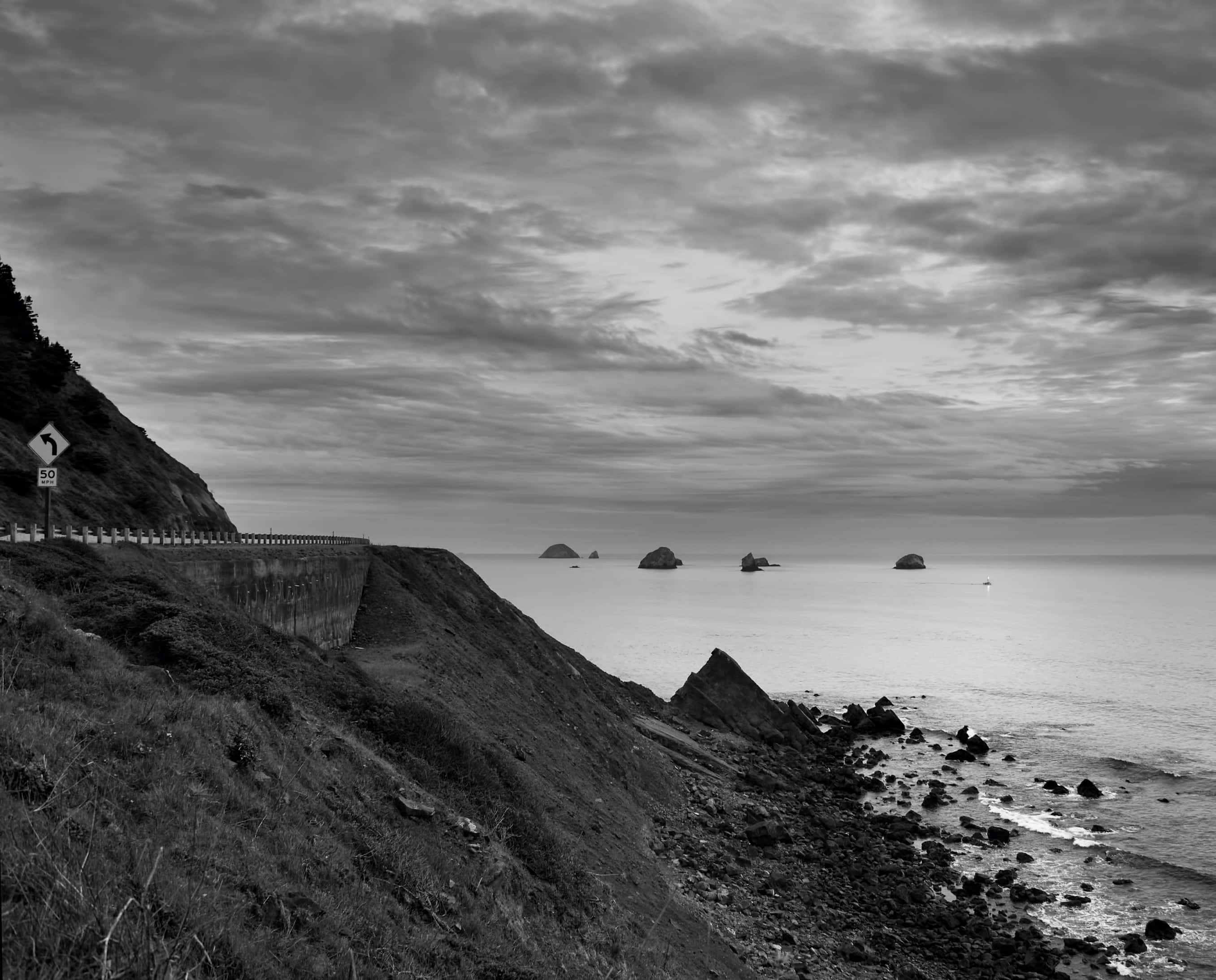 Northwest pacific beach road