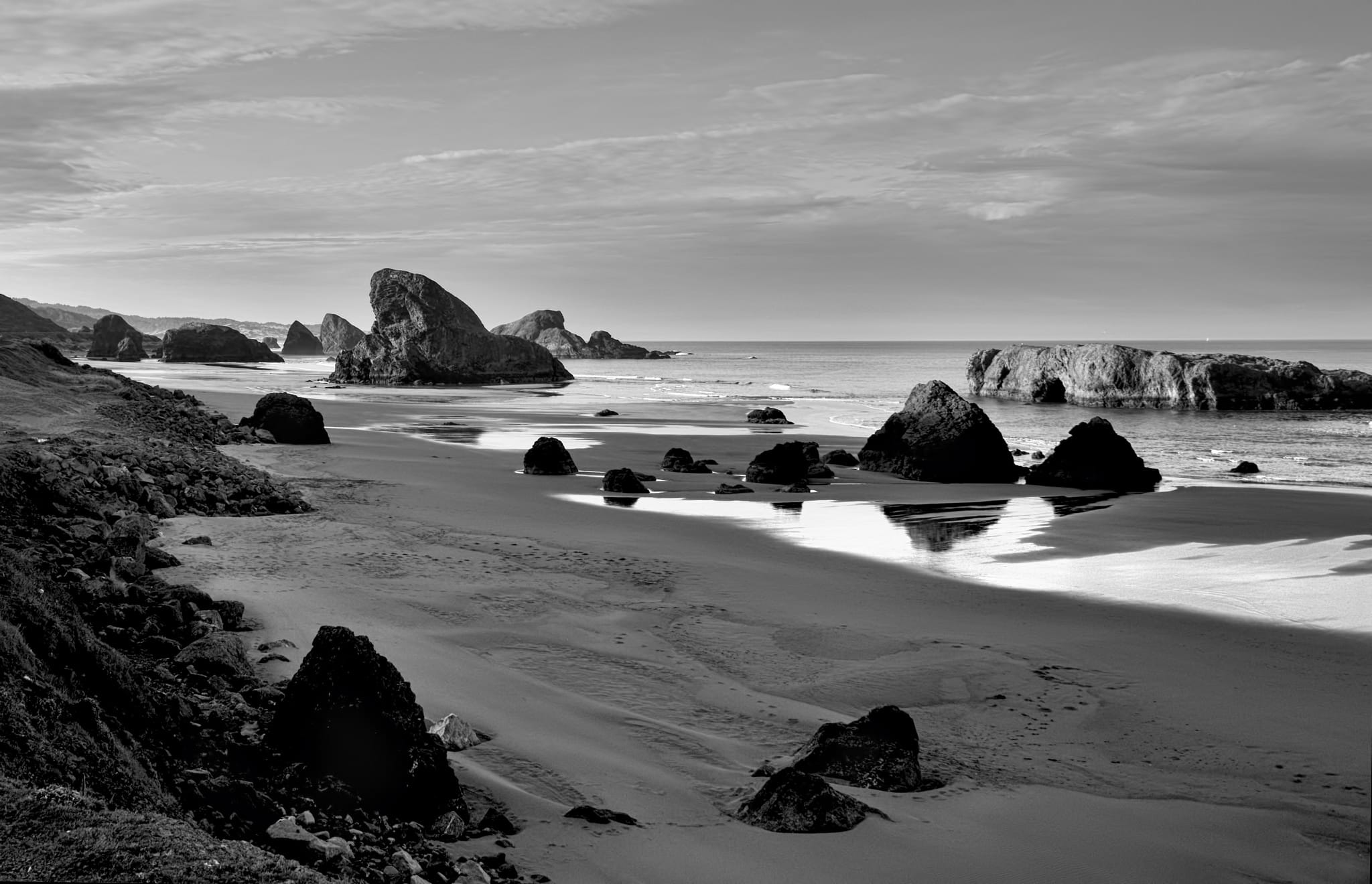 Silver Oregon coast