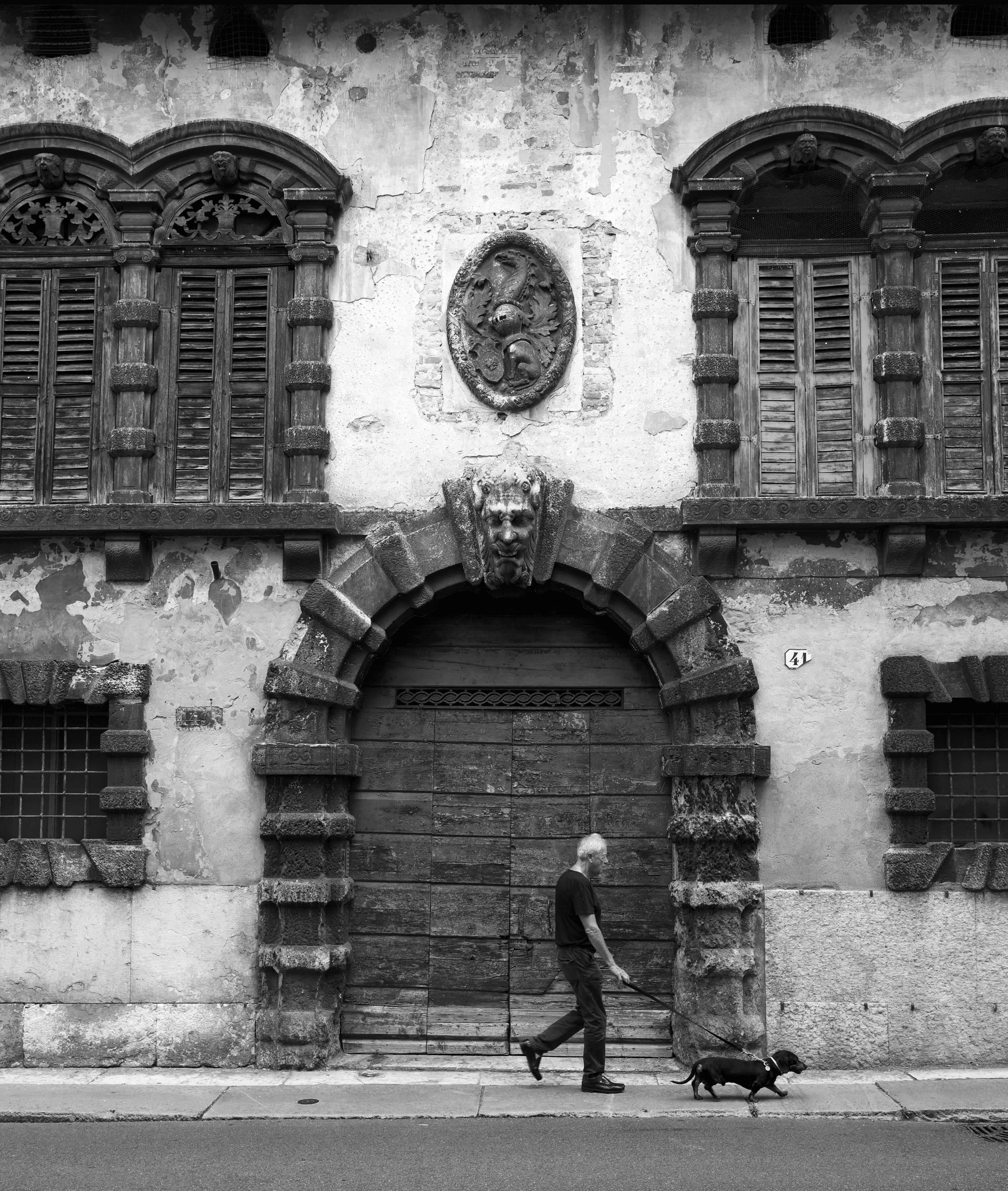 Old door Verona