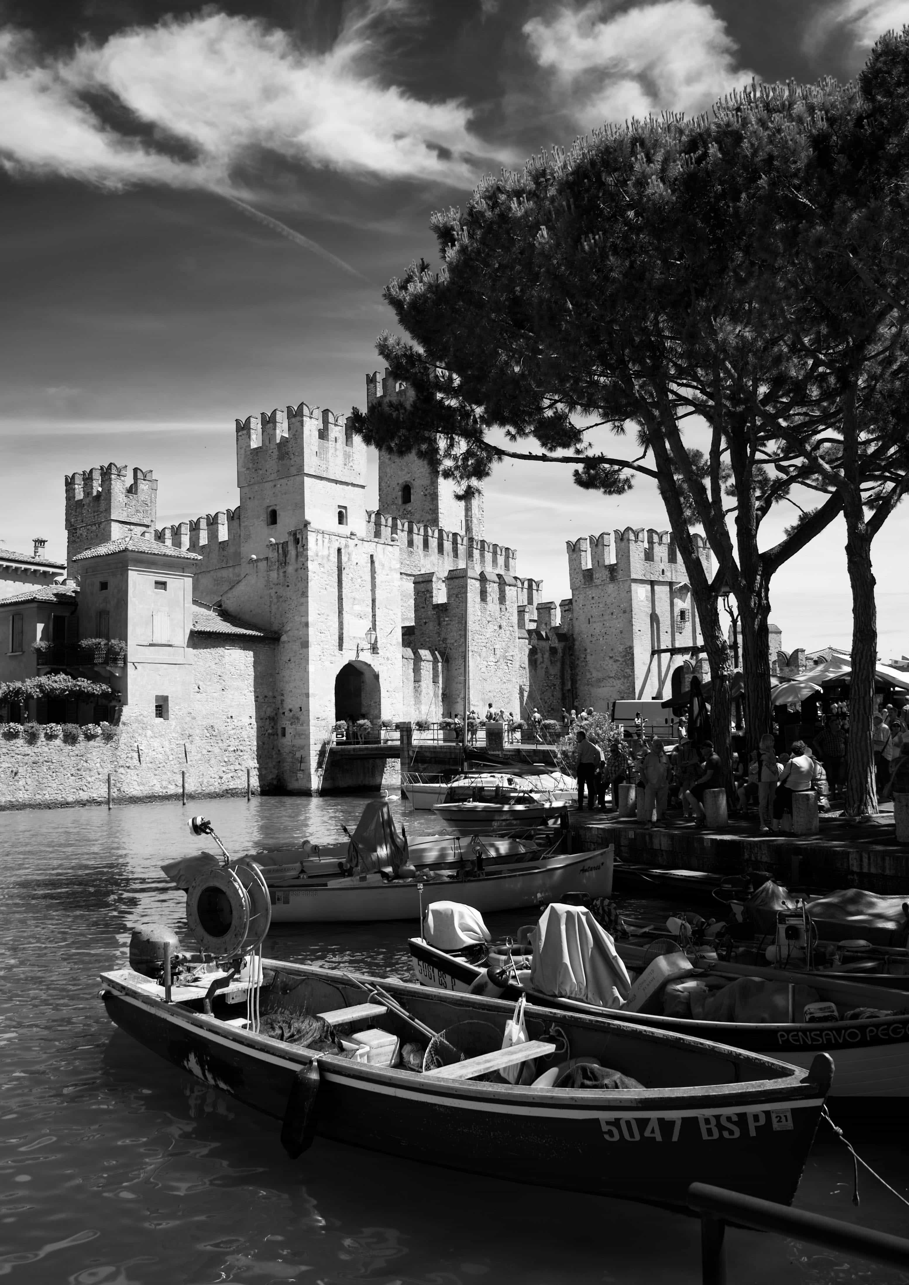 Scaliger Castle Sirmione Lake Garda