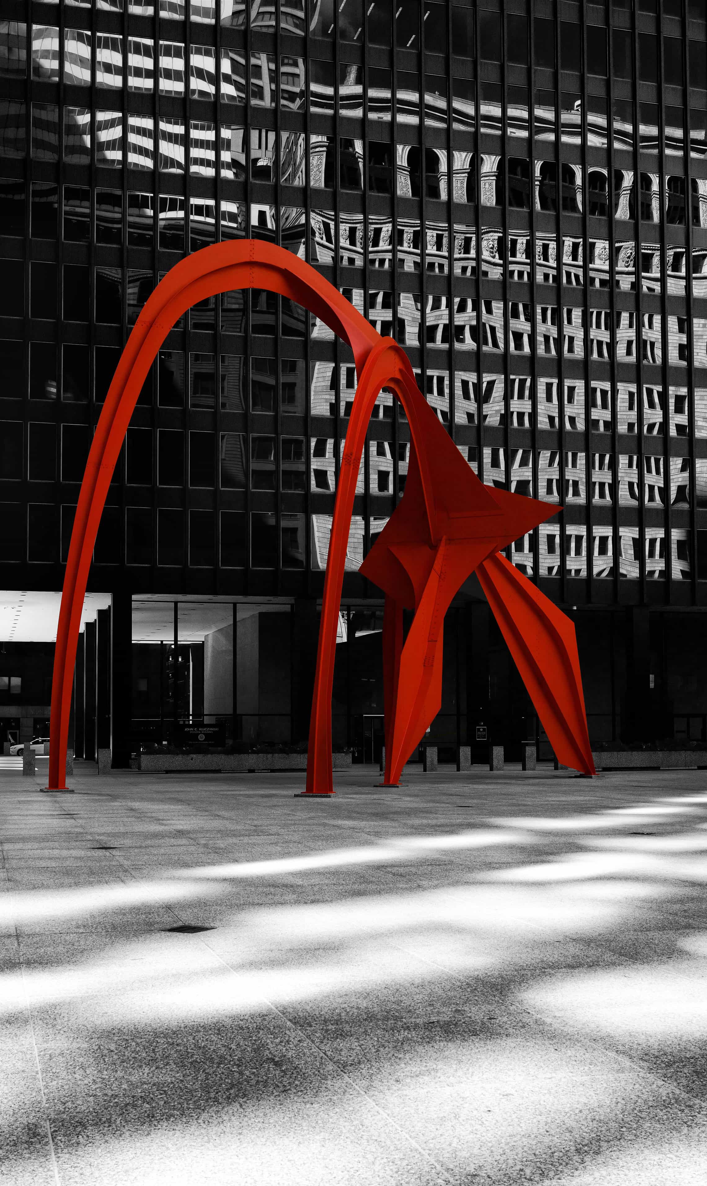 Calder's Flamingo