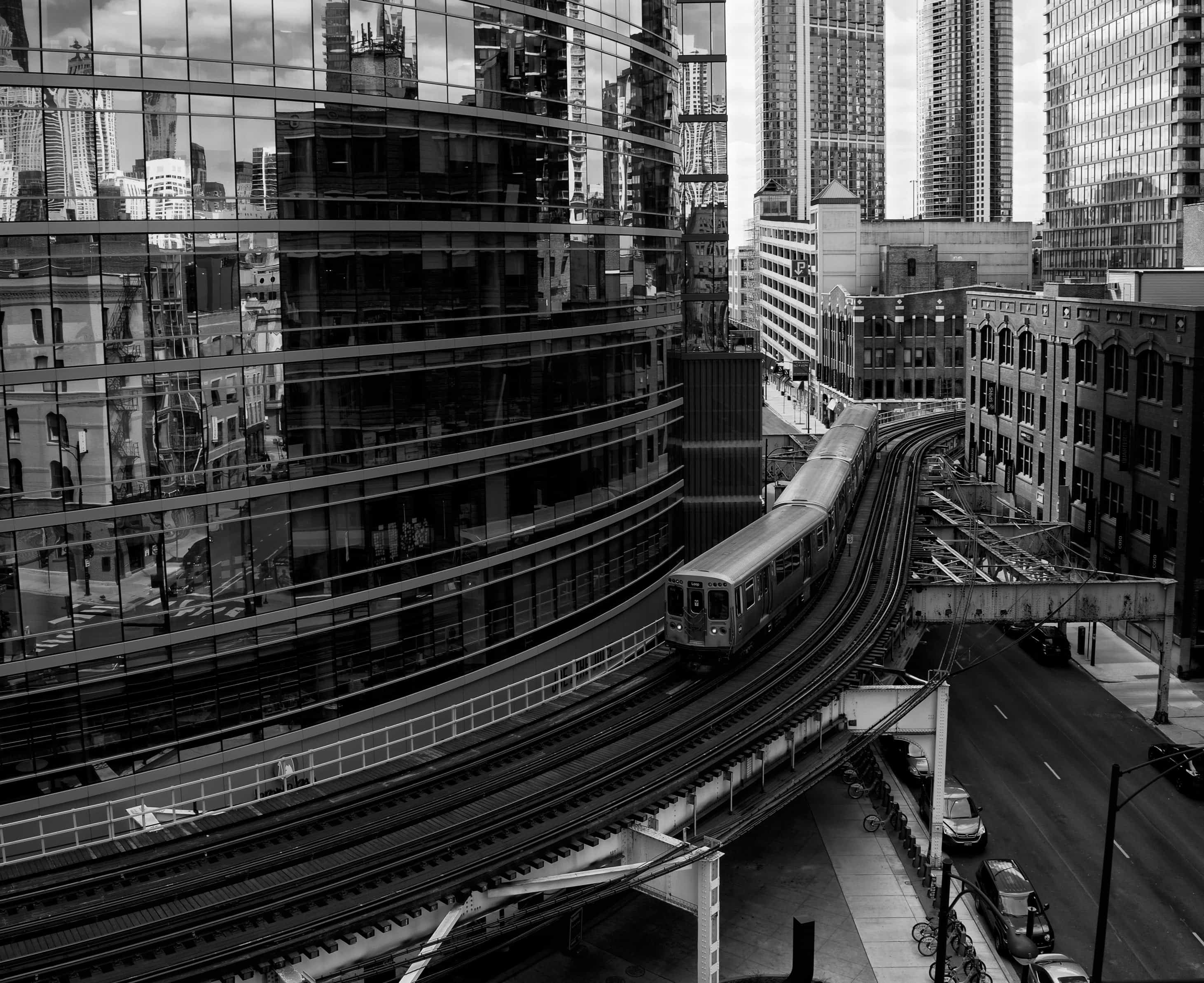 Above the tracks Chicago