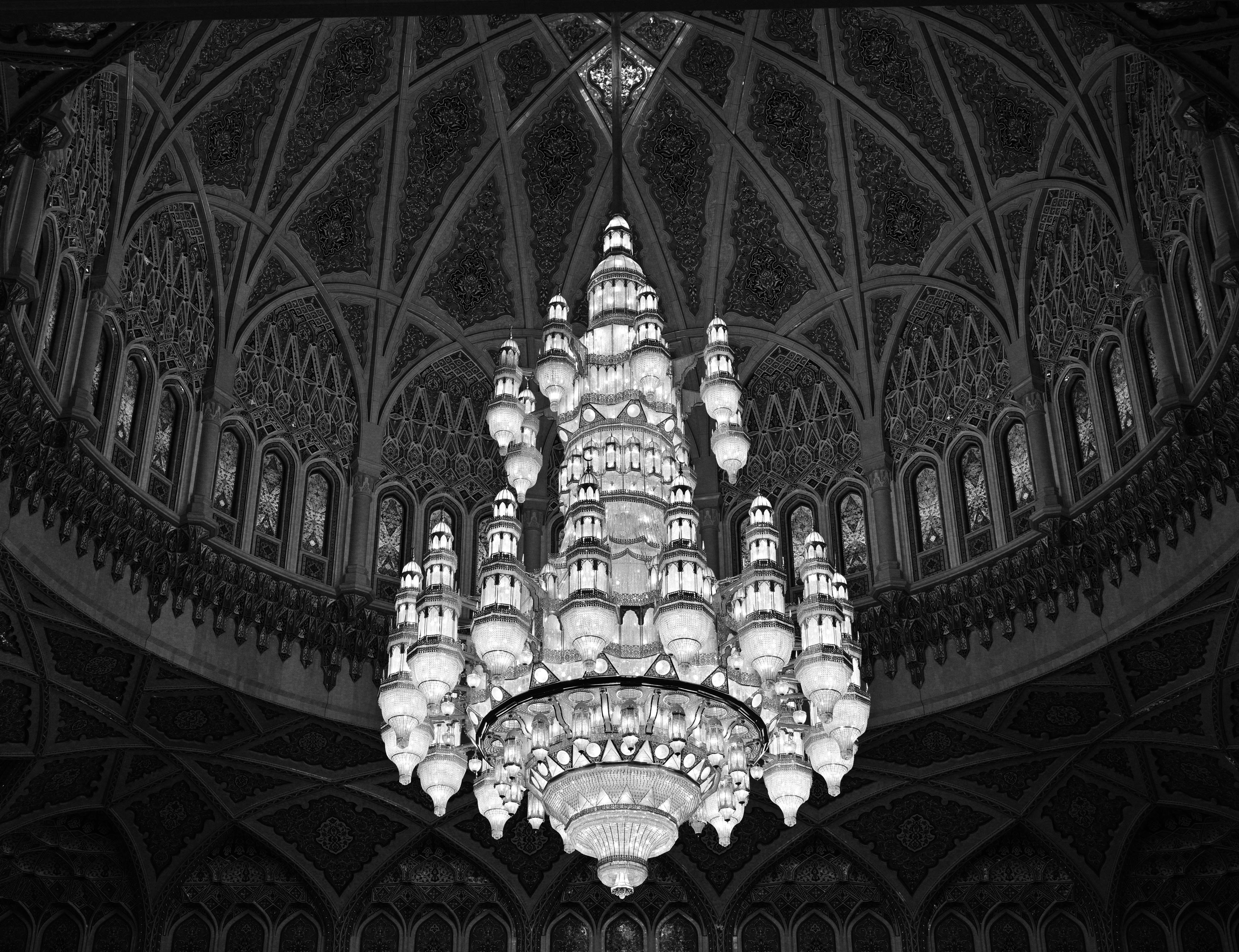 Chandelier Grand Mosque Oman
