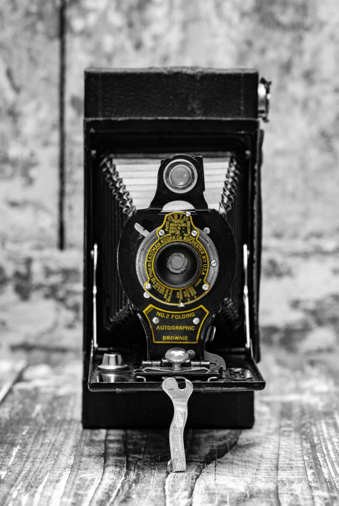 Kodak Autographic first camera lens