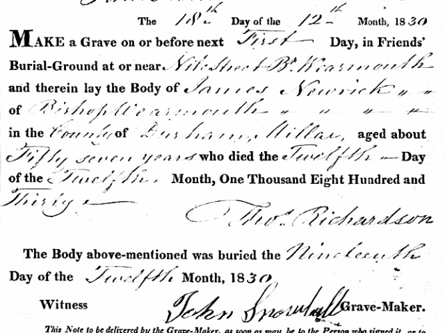 Newrick Origins and Migration